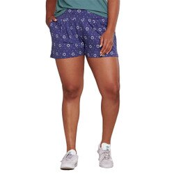 Toad&Co Chaka Short Women's in Iris Sunflower Print